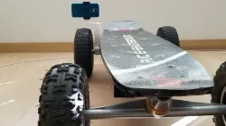 Camera Mount for large skateboard