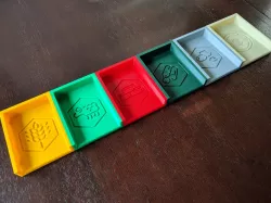 Catan Magnetic Resource Trays