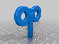 Clock winding key - Chelsea