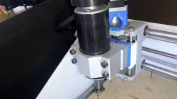 CNC Spindle Mount,Power Supply Mount and Control Pannel