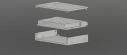 CompactFlash 2.5" 44pin IDE Adapter Case -BETA-