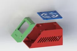 Controlbox 3D Printer, MKS GEN L, 80mm Fan, LM2596