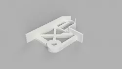 CR-10s Cable Strain Relief Bed Restraint