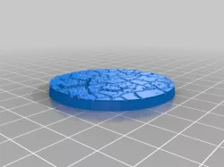 Cracked Ground 50mm Base