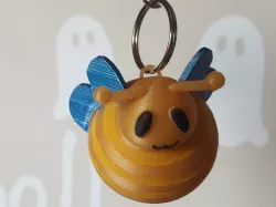 Cute bee keychain