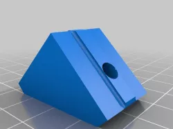 d-bot part for none Openbuilds v-slot aluminium Profiles (I-Type slot 5/ compatible to B-Typ slot 6)