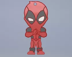 Deadpool Keychain 