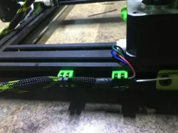 Dual Zip Tie Cable Block