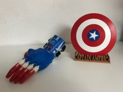 e-NABLE Phoenix Hand captain america