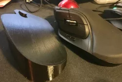 Elecom Huge Trackball mouse ergonomic stand