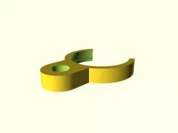 Euro coin holder / Münzhalter