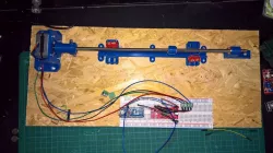 experimental setup - nema 17 linear motion