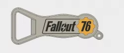 Fallout 76 Bottle Opener Keychain