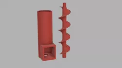 Feed Screw + Housing