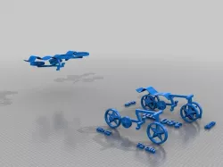 Flying and Ground Bicycle
