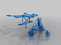 Flying and Ground Midi Car