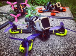Furious FPV Flying Frog motor and arm protector v1,2