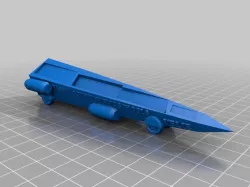 Futuristic "WagenCorps Velie GC" Station Wagon Limousine Bus 
