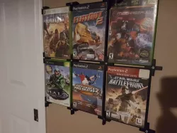 game case wall display