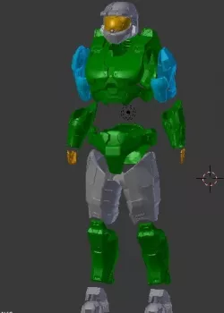 Halo 3 - Mark 6 - Master Chief Armor Set - No Helmet