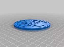 Hydra/SHIELD coaster
