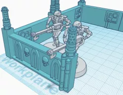 Imperial Gothic low wall