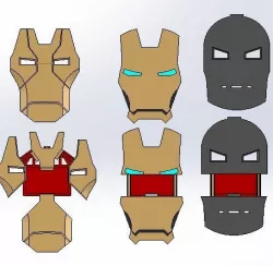 Iron Man Faceplates