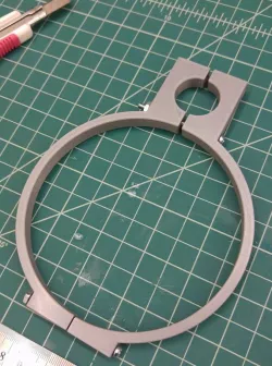 Light weight Transport Wheelchair Oxygen Tank Mounting Bracket