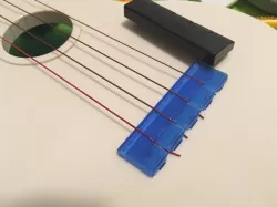 Low action saddle and bridge for Kala Waterman Ukulele