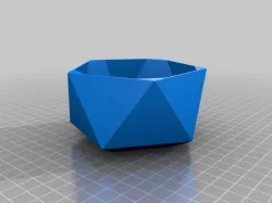 Low Poly Flower Pot