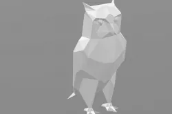 Low Poly Owl