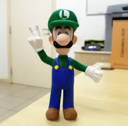 Luigi from Mario games - Multi-color