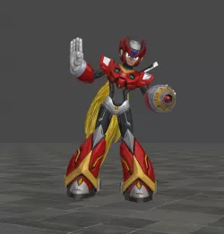 Megaman Zero with and without canon 
