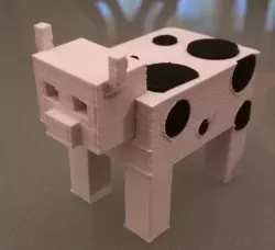 Minecraft(ish) Cow