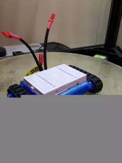 Mini Breadboard Tank Robot