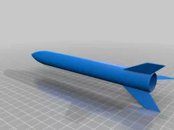 Model Rocket B6-4