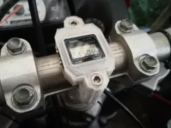 Motorcycle Casio clock holder