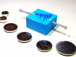 Multi-Size Button Cell Holder