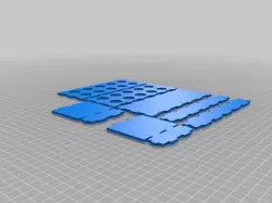 My Customized test tube rack 2x5-3mm