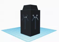 Necron pillar