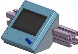New Cover for RepRap Discount 12864 Display for 30x30 Aluminium Profile.