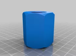 nut m21 step 3 height 40 width 34