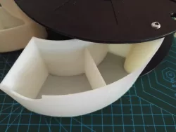 OpenSCAD Spool Drawer Storage Box (fully customizable)