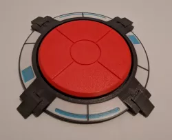 Portal Button Coaster - Multimaterial