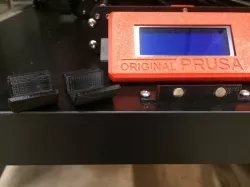 Prusa i3 Ikea 3D Printer Lack Table Enclosure Door Handle (Circle Magnets)