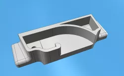 Refrigerator - French Door Flipper Pivot Block