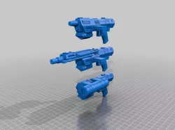 Republic Commandos Blasters