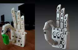 Robotic Hand EPS 2018 mechanic bionic robot 