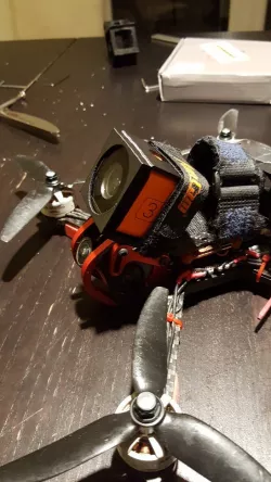 Runcam 3 mount for Flamingo RC Dragon HX'5