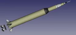 Saturn V Model rocket BT 80 
